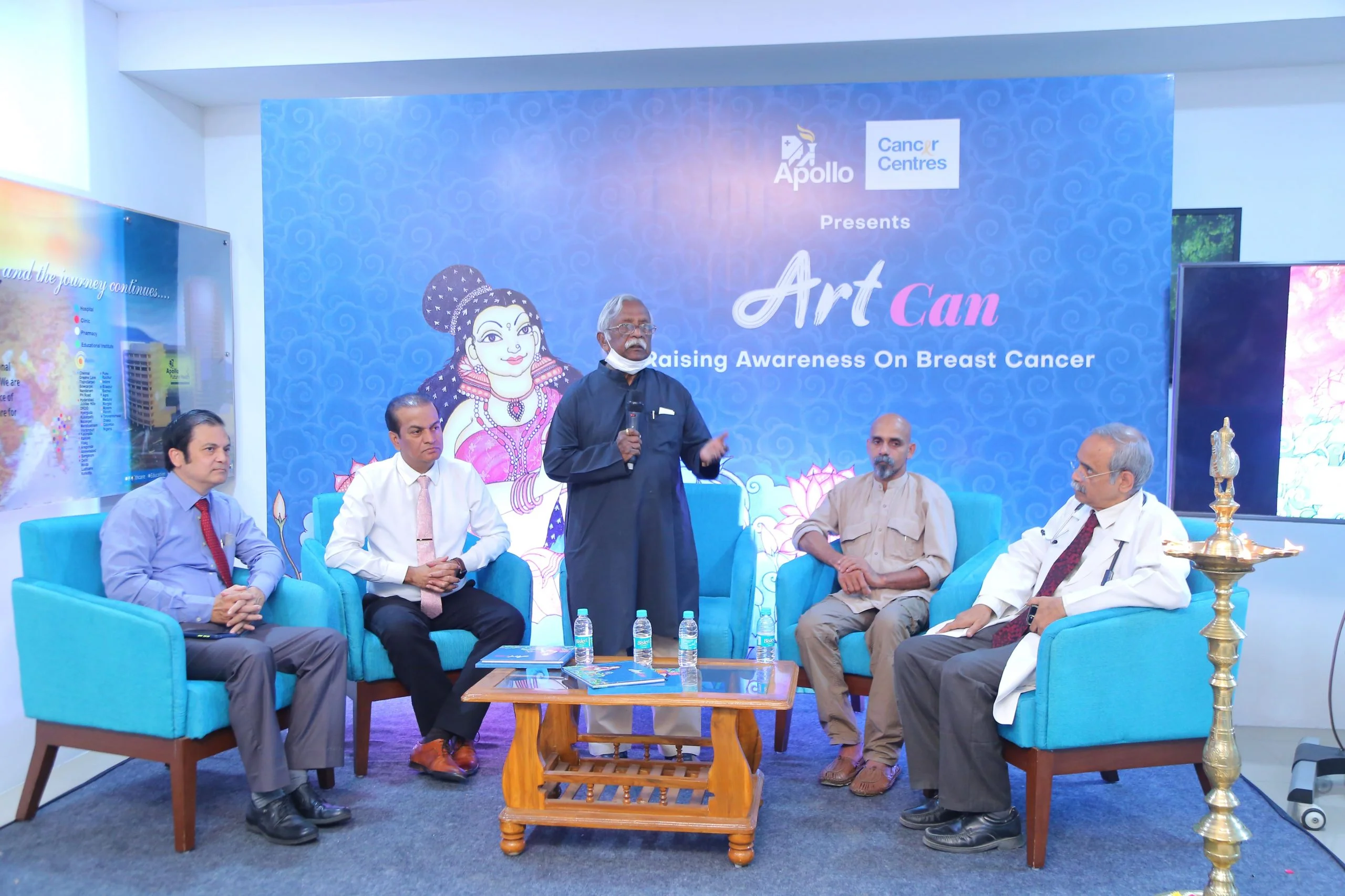Apollo Cancer Centre launches “ArtCan” to bring awareness about Breast Cancer